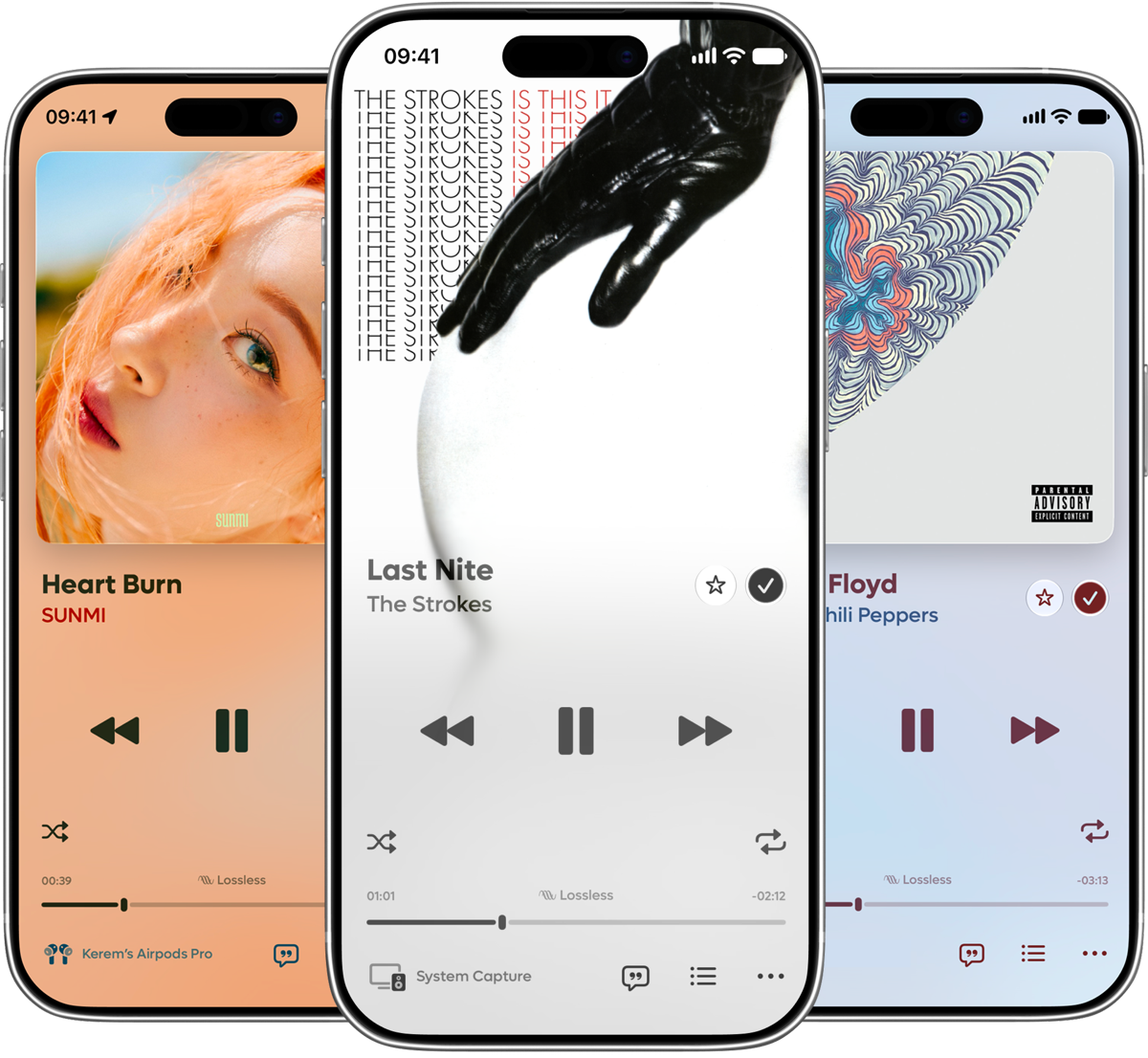 Joi Tunes on iPhone